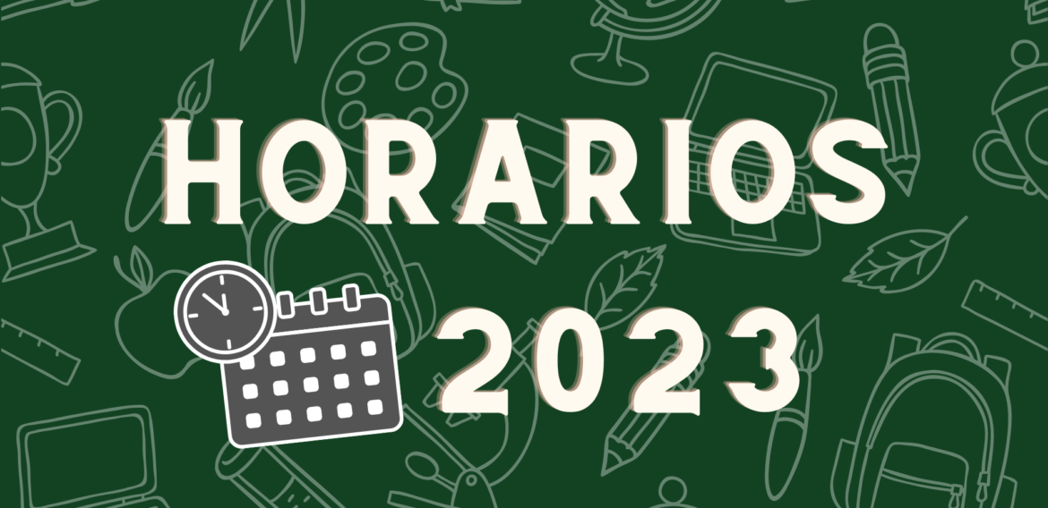 Horarios Año Escolar 2023